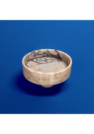 Profondo Ayaklı Mermer Kase Beyaz