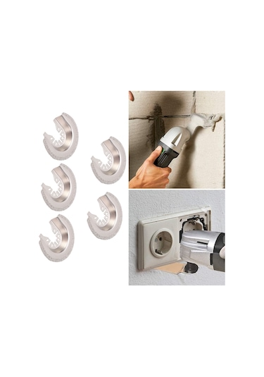 Ximistore9 5 Adet Elmas Karbür Osilatör Gergi Bladesi - Tuğla, Beton, Faience Ve Harç Taşlama İçin Dayanıklı Kesici Aparatlar