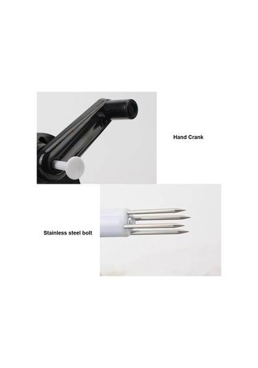 Wondernest Soyucu Siyah Patates Meyve Lichen Kesici Elma Dilimleyici Siyah