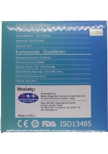 Freely Havalı Yatak Baklava Dilimi Hf 6001S