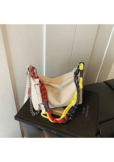 Elmpaly 2025 Yeni Trend Yeşil Kadın Günlük Omuz Çantası - Çapraz Askı Fermuar Yeşil