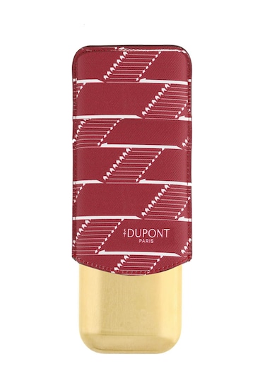 S.t. Dupont Monogram 1872 2li Bordo Puro Kılıfı 183478