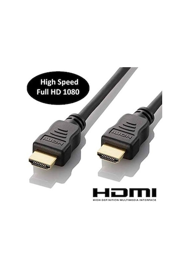Hdmi Kablo Uydu Receiver Ps3 Lcd Uyumlu 3 Metre Hdmi Altın Uç