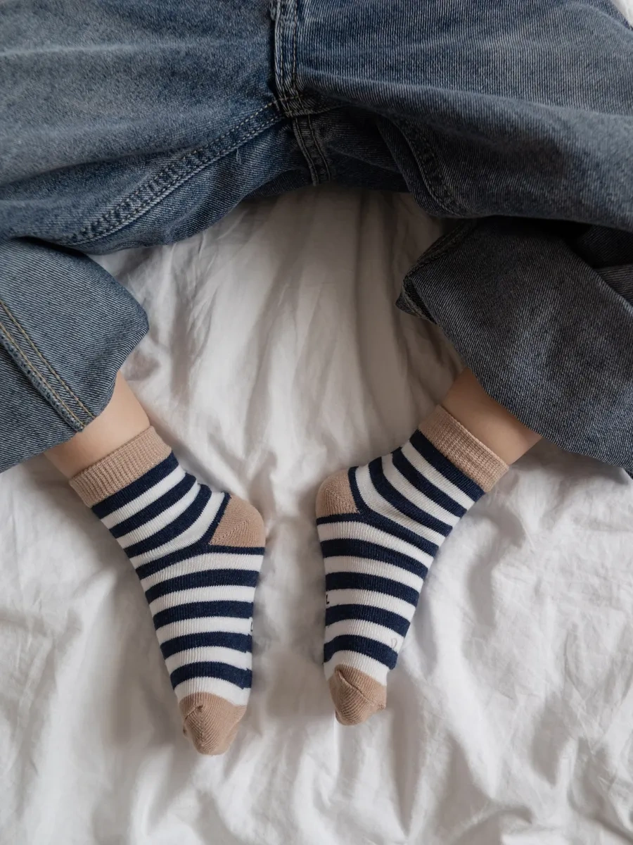 Wemint Baskılı Yaz Çocuk Çorapları Seti 230322059 Mavi