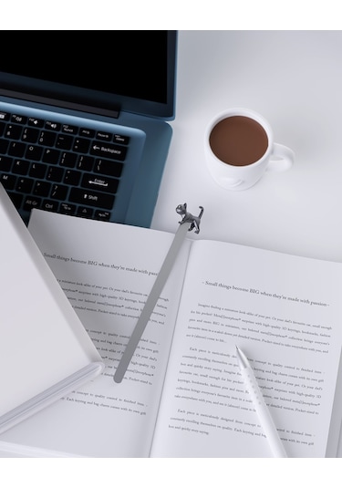 Metalmorphose Black Cat Kitap Ayracı