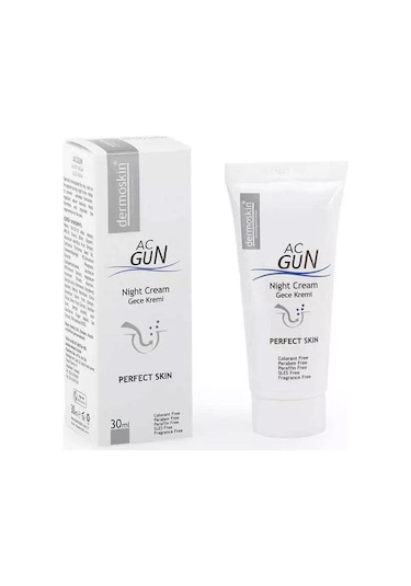 Dermoskin Acgun Sivilce ve Akneli Ciltler için Onarıcı Gece Bakım Kremi 30 ML