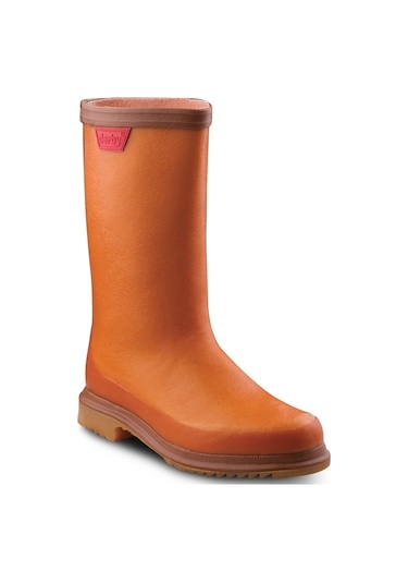 Derby Krep Çizme Uzun Kauçuk Su Geçirmez %100