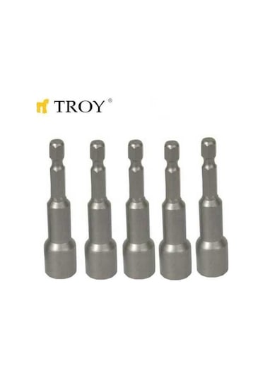 Troy 22292 Bits Uç Girişli Lokma Seti 10X65Mm. 5 Adet