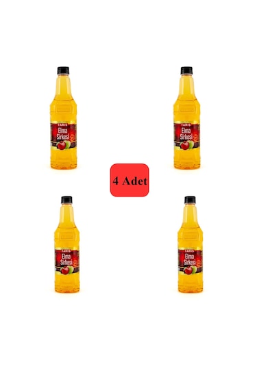 Tariş Elma Sirkesi 1 Lt 4 Adet
