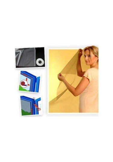 Buffer Çift Camlı Pencere Uyumlu Çift Kanat Pencere Sinekliği (241393873)