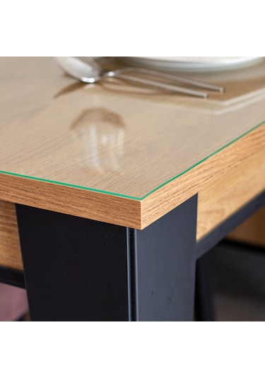 2mm Cam Görünümlü - Alman Üretimi- Şeffaf Pvc Masa Örtüsü - Fitalat İçermez- Gıda Temasına Uygun Cam-şeffaf