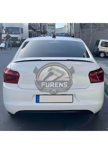 Citroen C-elysee Bagaj Üstü Spoiler Bagaj Çıtası Pianoblack 2012-2023 Arası Furens