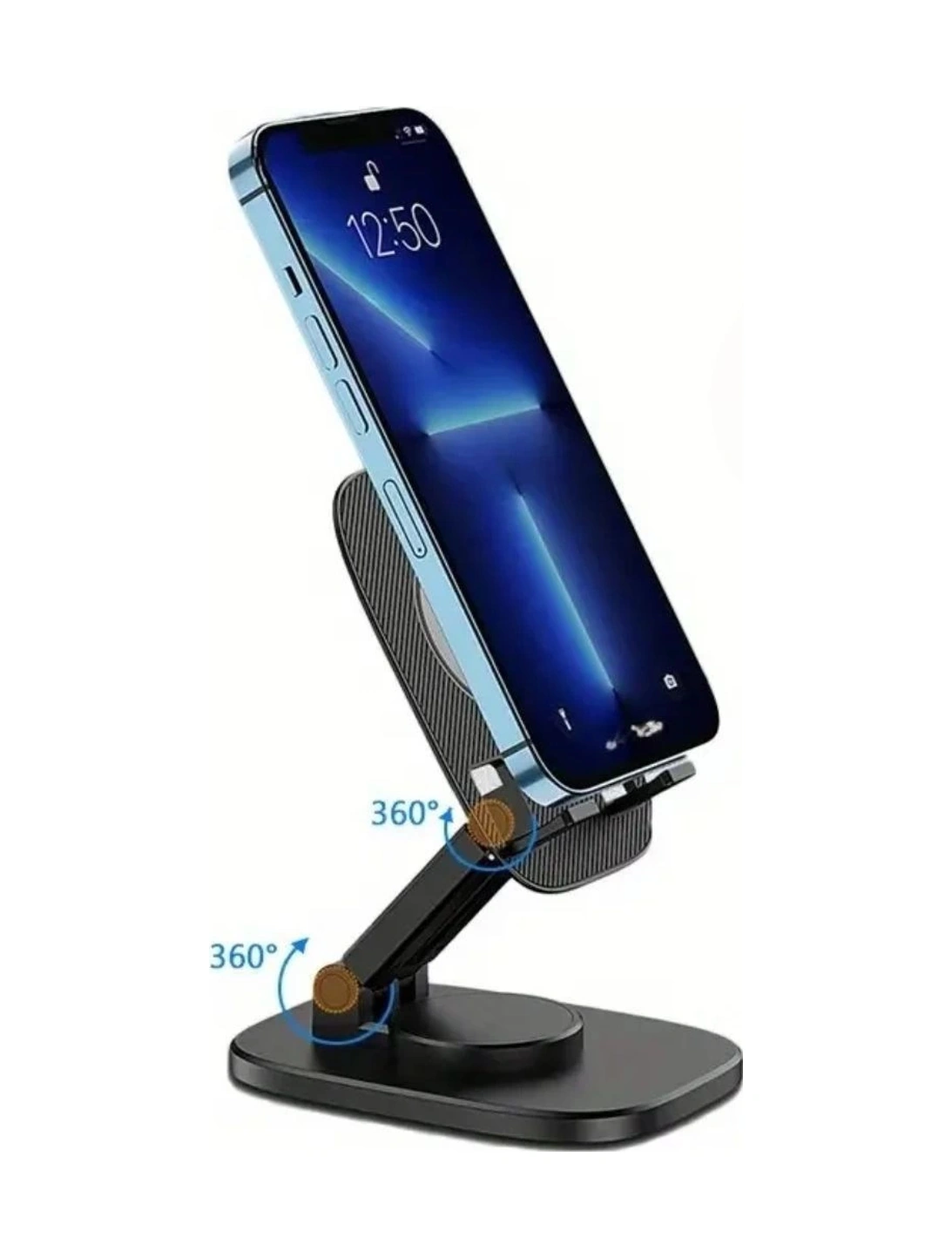 İpek Yıldızı 360 Döner Masaüstü Mobil Telefon Tutucu Standı