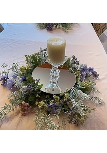 30 Cm Çap Çerçevesiz Yuvarlak Ayna