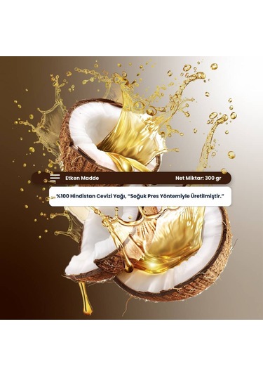 Smart Caps Hindistan Cevizi Yağı 300 Gr 300 G