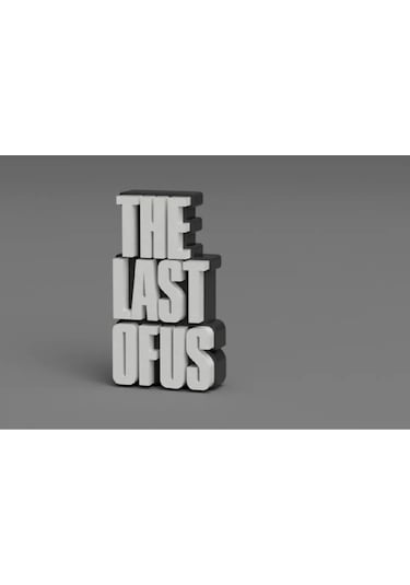 The Last Of Us Logo Dekor