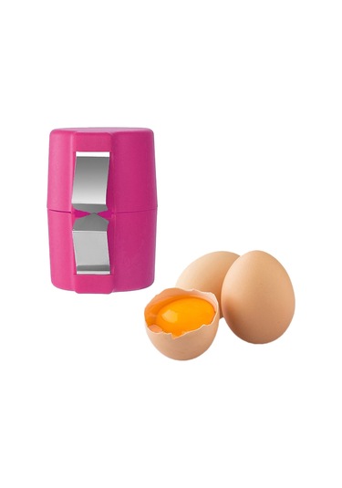 Suntek Magideal Yumurta Kraker Aracı Mutfak Alet Pişirme Pembe