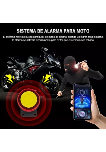 Mufunye Motosiklet Alarmı, Motosiklet Hırsızlık Önleme Cihazı, Araç Hırsızlık Önleme Güvenlik Cihazı, Tek An