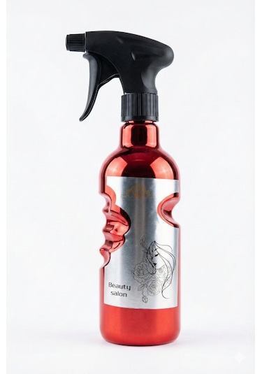 Point Lüks Fısfıslı Kuaför Berber Suluk 500 Ml Kırmızı 088