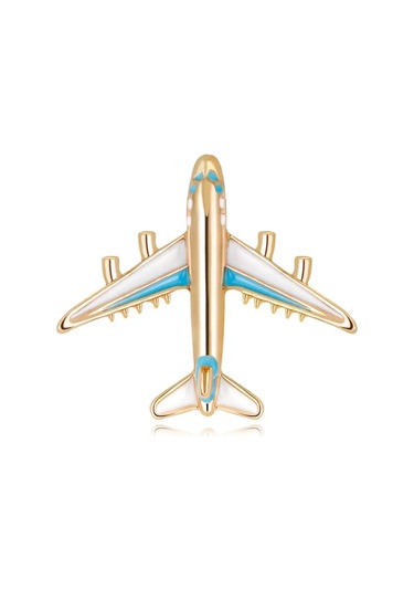 Remove Metal Broş Uçak Havacılık 158261441 Yeşil