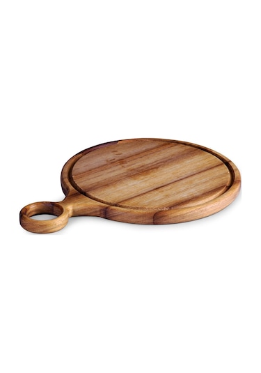 Kapp Saplı Pizza Tahtası - Ireko 28 CM