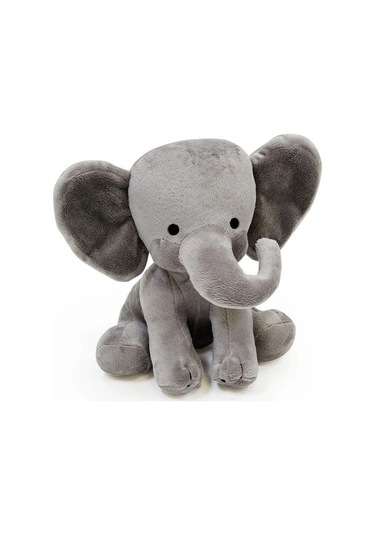 Zyzqstore Sevimli Hayvan Doldurulmuş Peluş, Renkli Oyuncak, Gri Fildik, Çocuklar İçin Çok Renkli