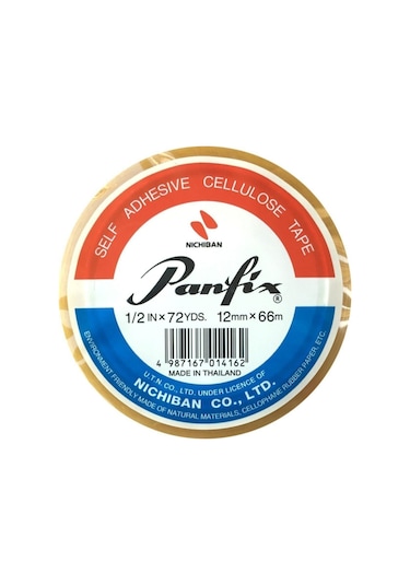 Panfix Selofon Bant 12MM x 66M Teneke Kutu 12 Adet