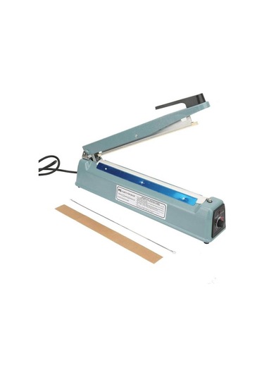 Psf-200 - 20cm Poşet Ağzı Kapama Yapıştırma Makinası - Metal Gövde + Yedek Tel Ve Teflon