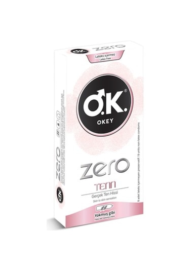 Okey Zero Tenn Prezervatif 8'li