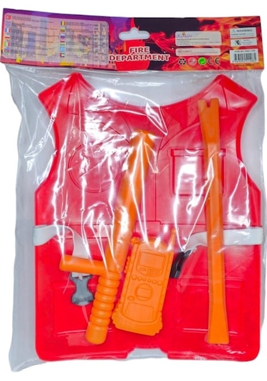 King Toys İtfaiyeci Yeleği Ve Aksesuarlar Eng-1108