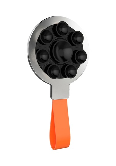 Goldenqian Manyetik Parmak Toka Silikon Kauçuk Enayi 1 Adet Ultra Hafif Ve Ultra Ince Güçlü Emme Dönen 360 Duvar Çıkartmaları Hiç Yinchen Yinchen