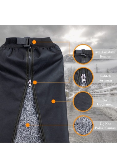 Ankaflex Isı Yalıtım Aksesuarı Motosiklet Pantolon Dizlik