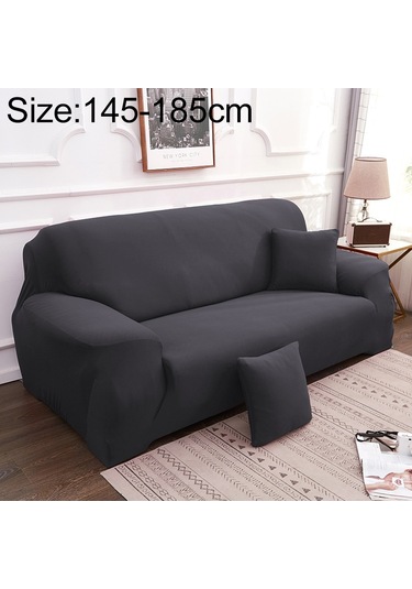 Sones Kanepe Her Şey Dahil Evrensel Set Kanepe Tam Kılıf Bir Adet Yastık Kılıfı Ekleyin, Boyut: İki Kişilik 145-185 Cm Gümüş Gri