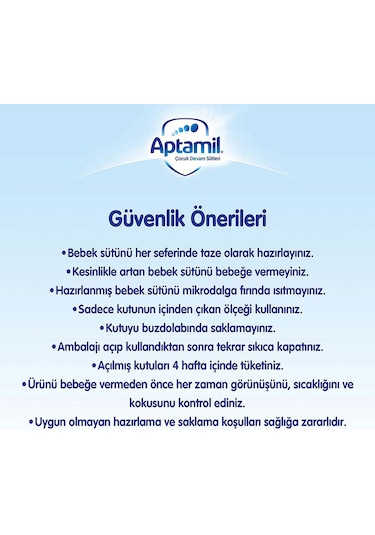 Aptamil 1 Bebek Sütü 1200 G