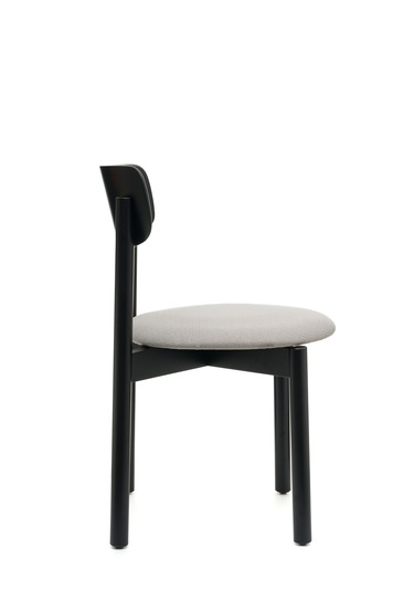 Keynote Siyah Ahşap 4'lü Mutfak Salon Yemek Odası Sandalyesi