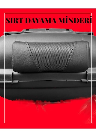 Motosiklet Topcase Çanta Sırt Dayama Minderi
