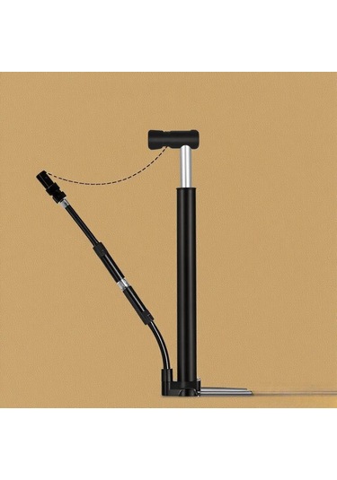 Vkemall West Bıkıng 120psı Aluminyum Bisiklet Pompa, Manometreli Dikey Çalışma, Taşınabilir, Outdoor Ve Acil Kullanım, Bisiklet Malzemesi