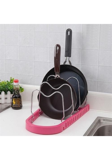 Bulaşık Drenajı Metal Tencere Raf Mutfak Organizatör Ayarlanabilir Lavabo Organizatör Mutfak Aksesuarları 1