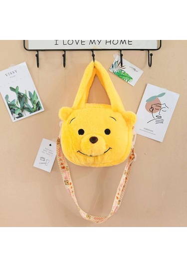 Karikatür Sanrio Peluş Çanta - Winnie The Pooh Çok Renkli