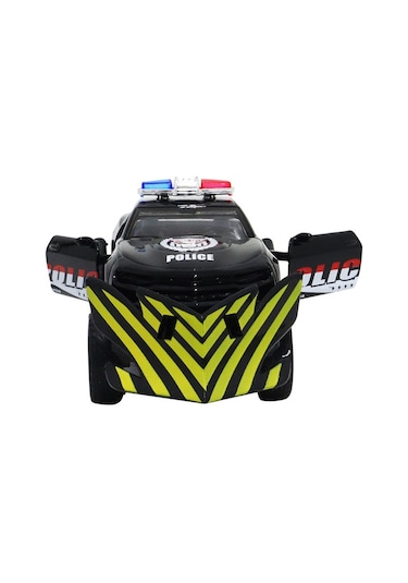 Çek Bırak Kar Küreme Polis Aracı Siyah