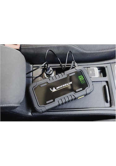 Michelin Mjs160 12volt 2000amp Lityum Polimer Akü Takviye + Powerbank + Led Lamba