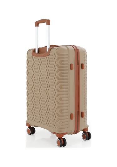 Mçs Üçlü Polipropilen Valiz Seti V377 S23sy1000058-set 10584 3'lü Set Çok Renkli