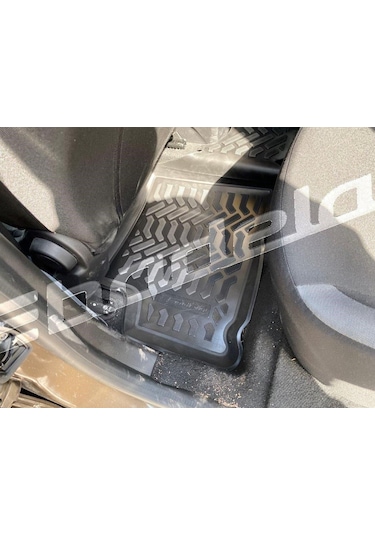 Duster Havuzlu Ithal 5D Paspas Kokusuz Kaucuk Sıyah Tam Uy...