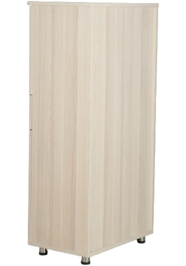 Çok Amaçlı Dolap 180 Cm Hard Parlak Carden Suntalem 4raf 1çekmece Kutuda Sevk El Yapım Ahşap