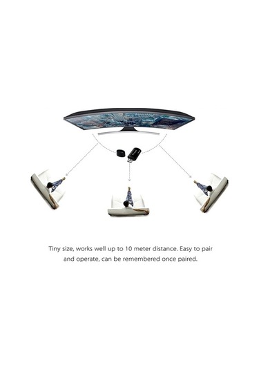 Fortunelane Kablosuz Bluetooth Verici - Tv, Pc Ve Mp3 İçin Usb Bluetooth Ses Dönüştürücü 10m Menzil