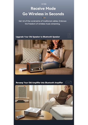 Bt10 Bluetooth 5.1 Çevirici Adaptör Ce/fc/rohs Lisanslı Araba Müz