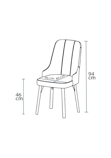 Still Beyaz Sunta 70x110 Sabit Mutfak Masası Takımı Beyaz Metal Ayak 4 Lacivert Sandalye Lacivert