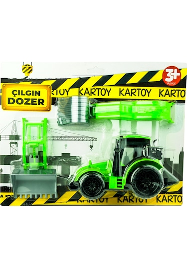 Çılgın Dozer Yeşil Yeşil