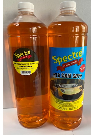 Spectre Yazlık Cam Suyu 1 L + 2 Adet