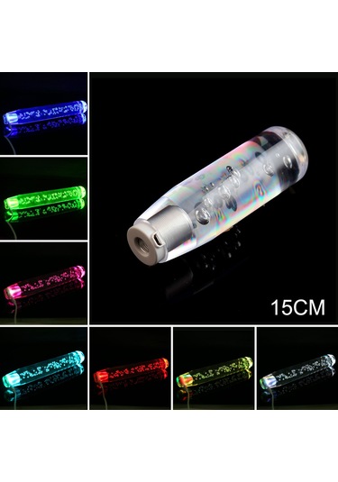 Xindoker 15cm Led Kristal Renk Değişimli Vites Kolu, Otomatik/manuel Araçlar İçin, Kolay Kurulum, İç Dekorunu Cool Hale Getirir Diğer